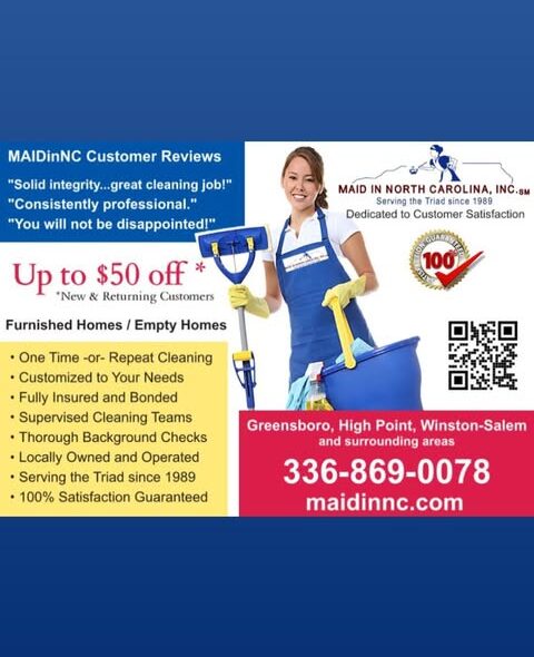 Maid in North Carolina Inc.