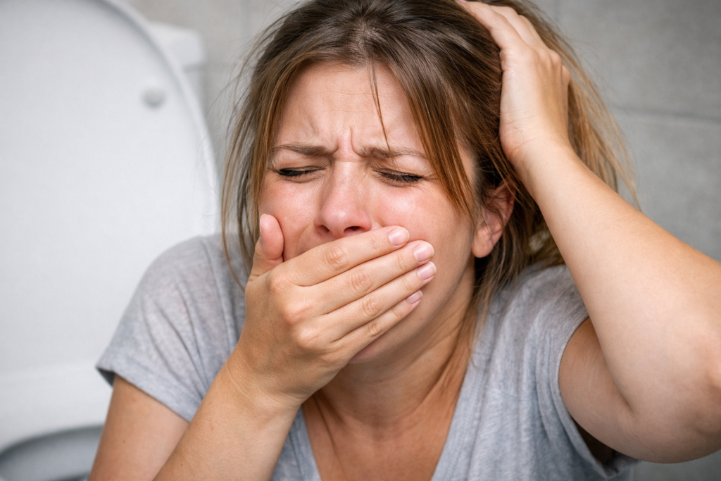 Severe pregnancy nausea