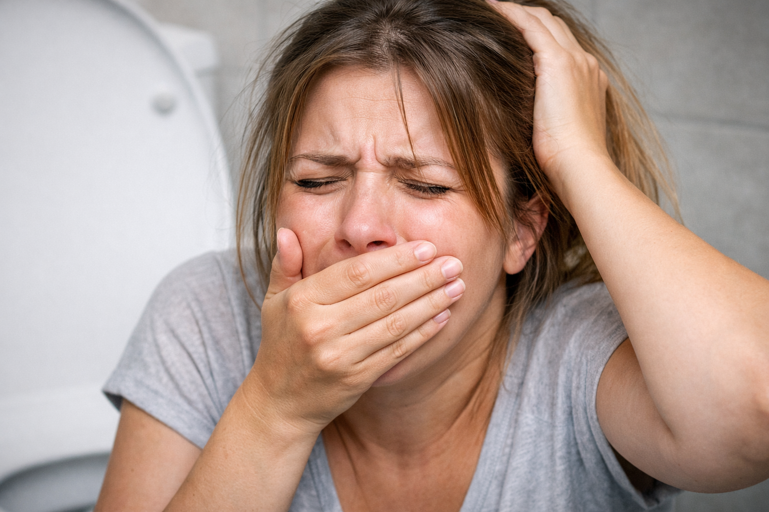 Severe pregnancy nausea