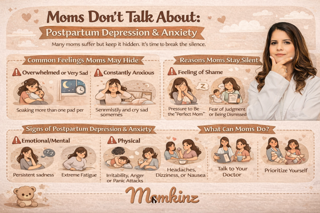 Why Don’t Moms Talk About Postpartum Depression and Anxiety?